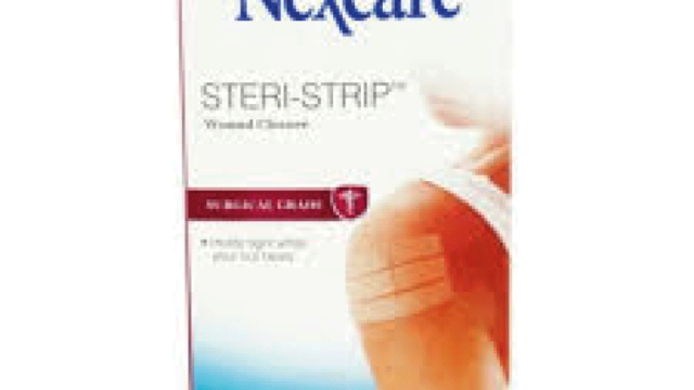 Sutures cutanées nexcare Steri Strip